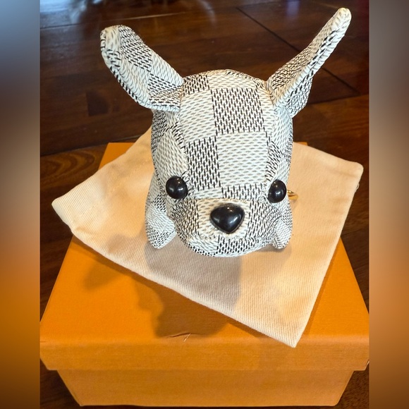 NEW Checkered Dog Bag Charm/Keychain - Picture 2 of 4